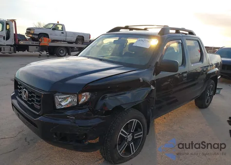 2013 Honda Ridgeline Sport z USA, uszkodzony, nr VIN 5FPYK1F71DB002197